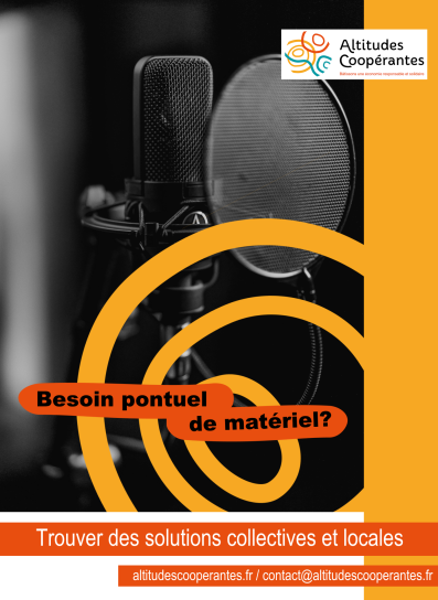Besoin ponctuel de mat&eacute;riel?